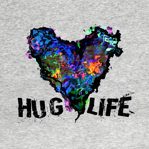 Hug Life - Blue by Leroy Binks